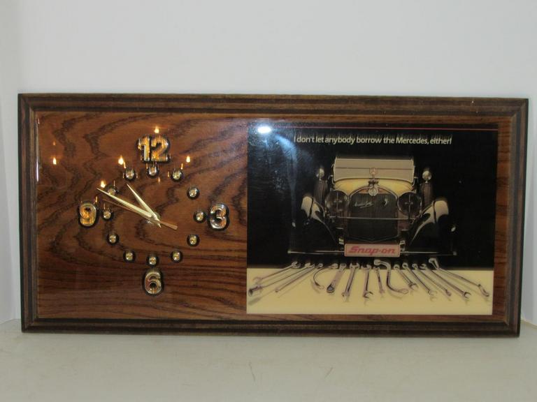 Auction Ohio SnapOn Wall Clock