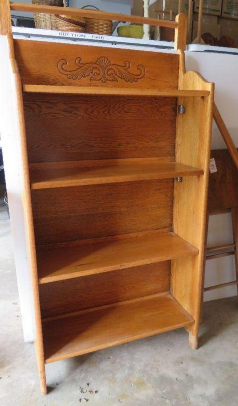 Auction Ohio Vintage Bookshelf