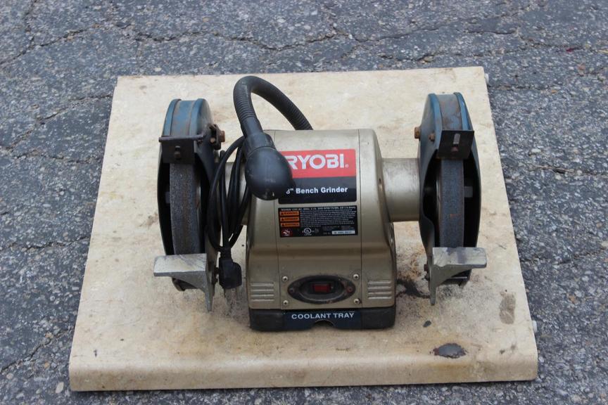 Auction Ohio Ryobi 8" Bench Grinder