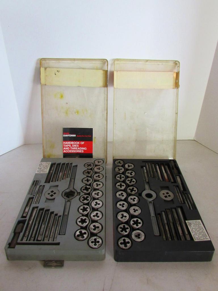 Auction Ohio Craftsman Tap & Die Sets