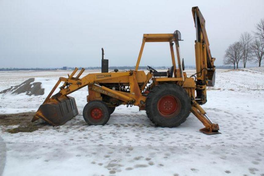 Auction Ohio Case 580B Backhoe
