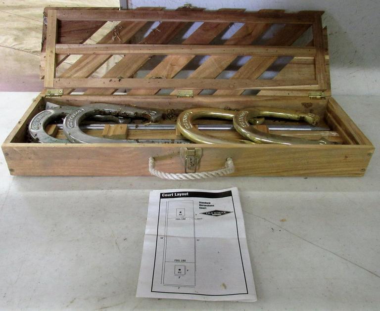 Auction Ohio Horseshoe Set