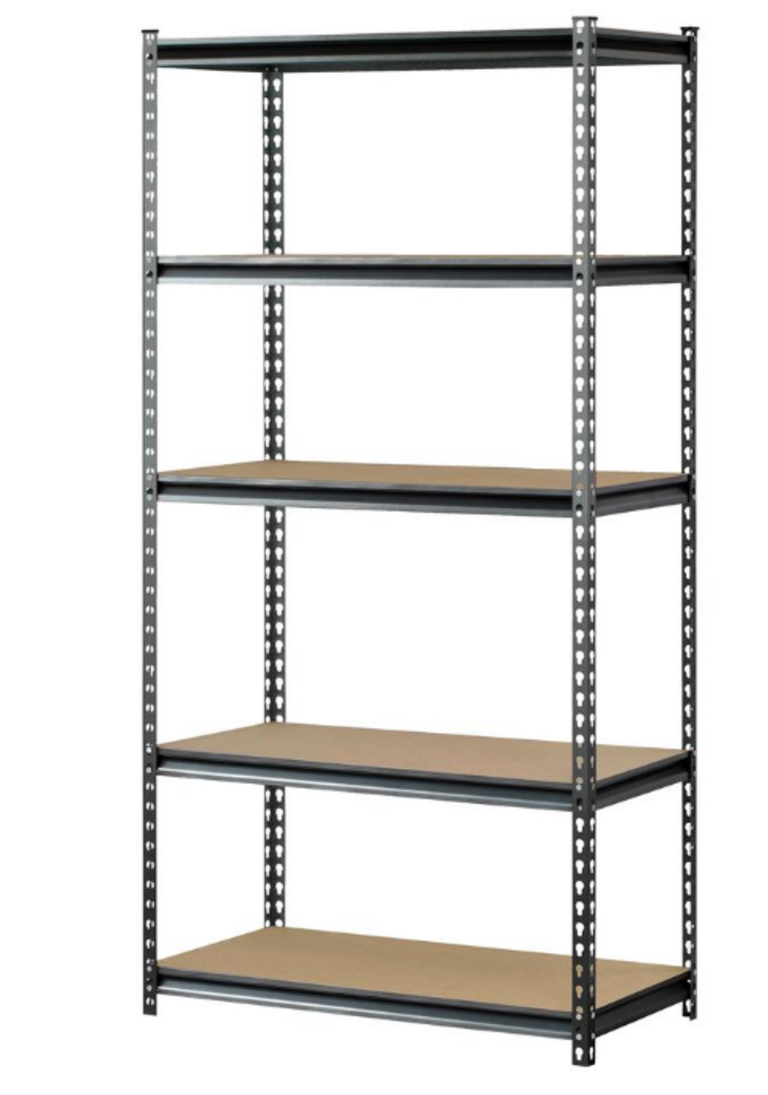 36"W 5-SHELF STORAGE UNIT