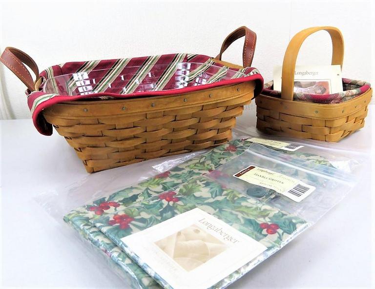 Auction Ohio Longaberger Christmas Baskets