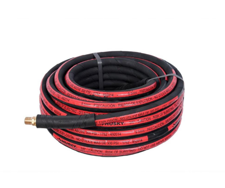 Guaranteed Air Rubber Air Hose 1/2 In x 50 Ft 300 PSI