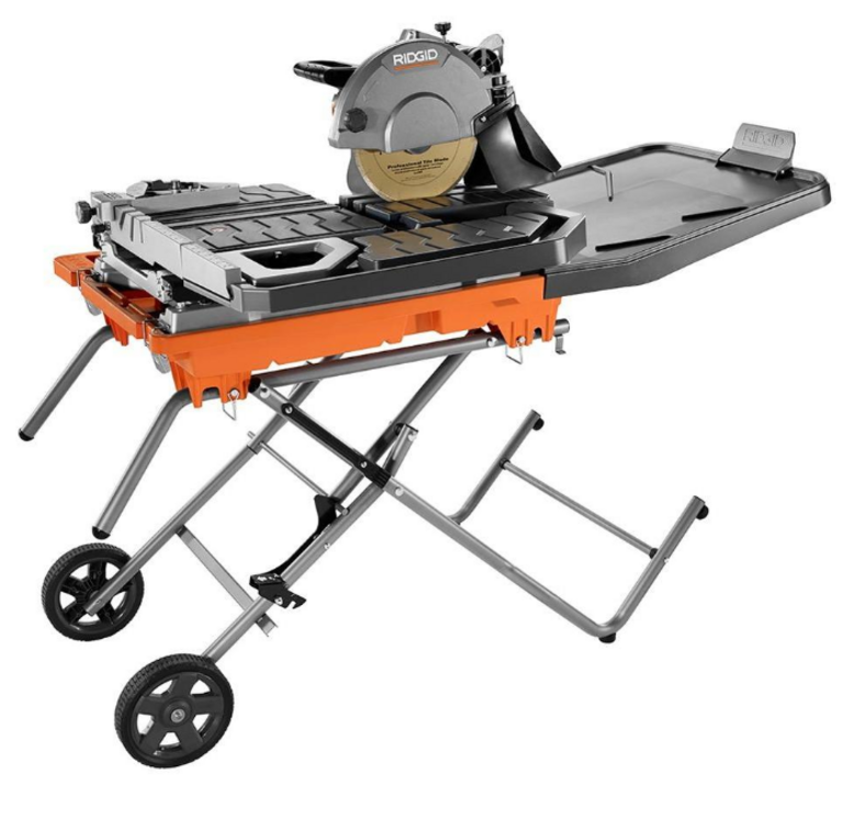 RIDGID 10" WET TILE SAW