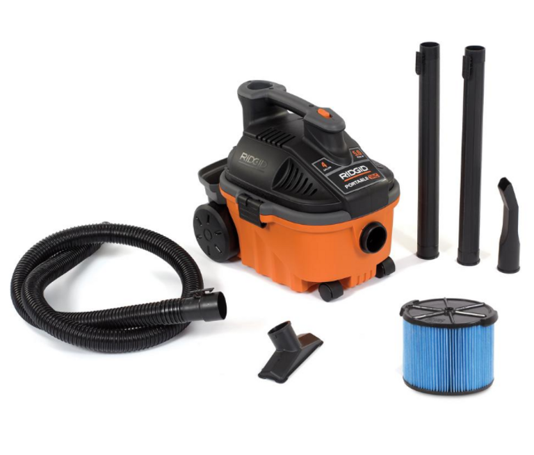 RIDGID 4 GAL. WET-DRY VAC