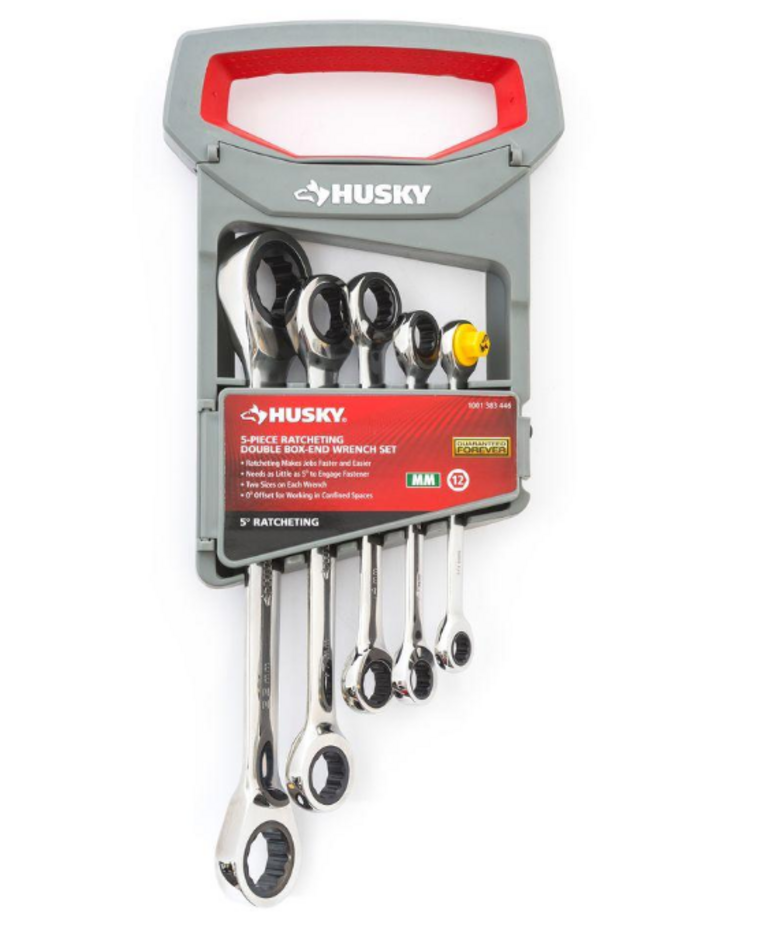 HUSKY 5-PIECE WRENCH SET