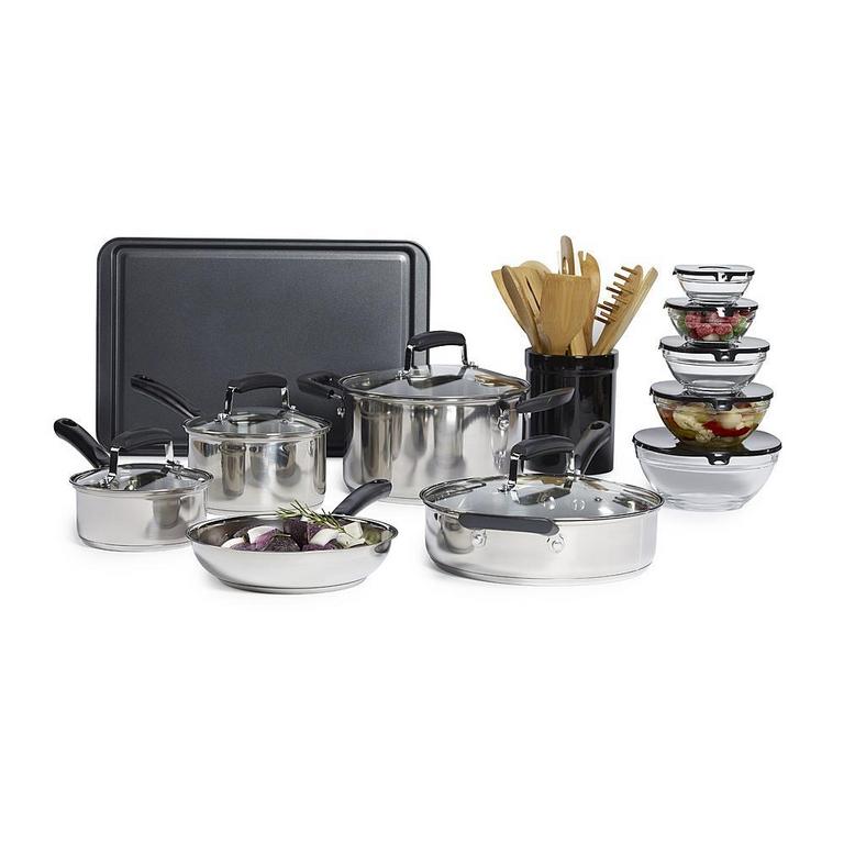 25 PC. COOKWARE SET