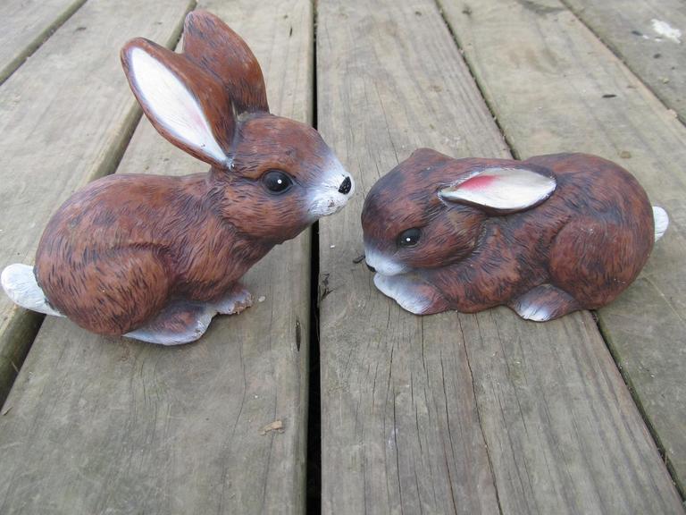 Auction Ohio GARDEN BUNNIES