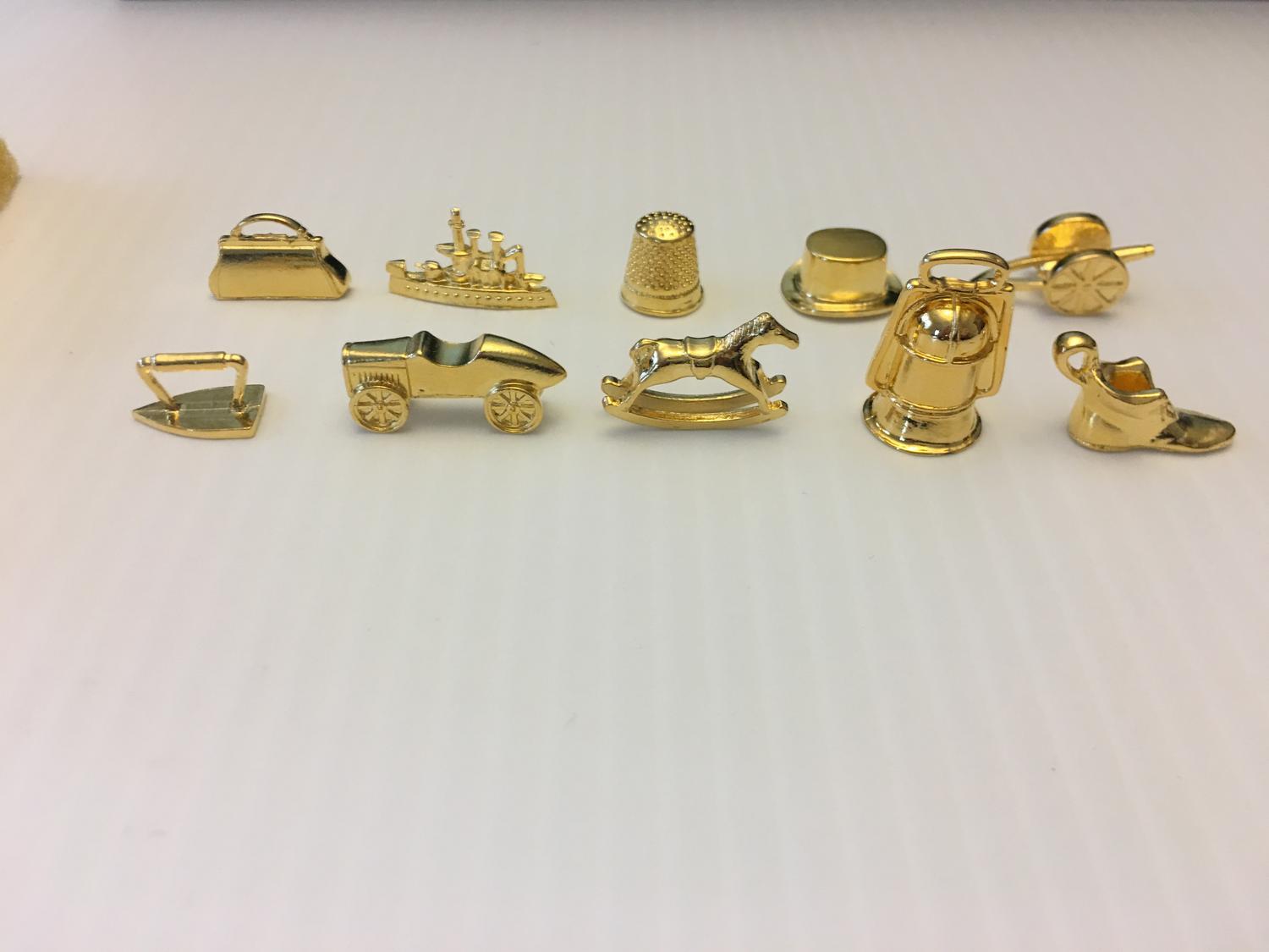 Auction Ohio Gold And Silver Monopoly Game