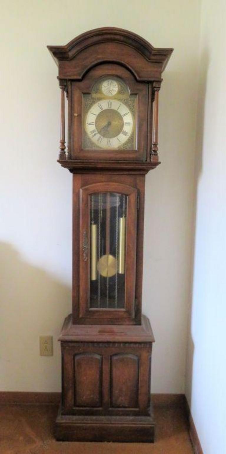 Auction Ohio Ethan Allen Grandfather Clock