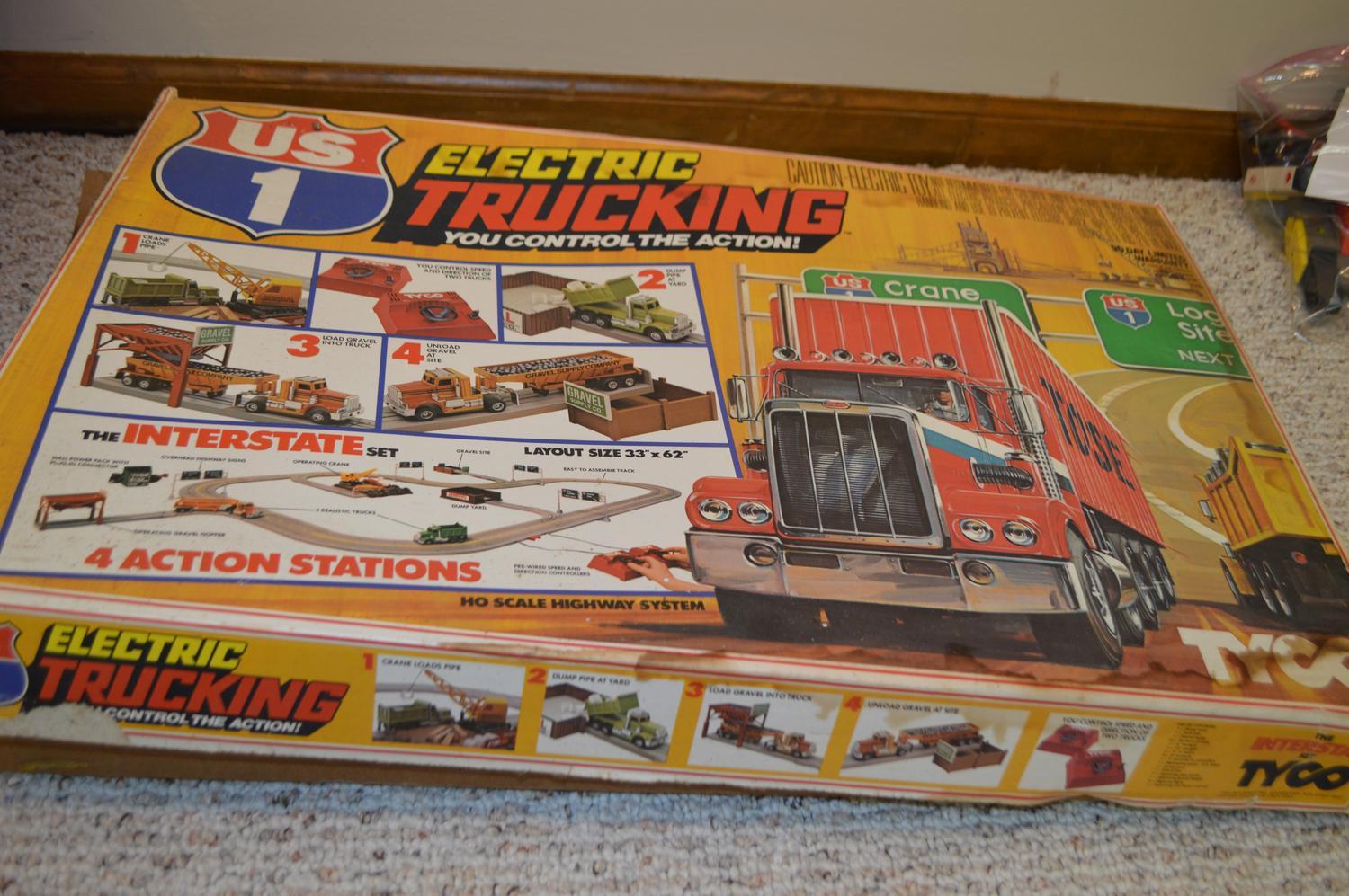 vintage tyco race track