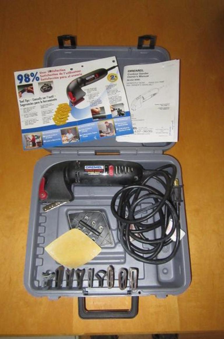 Dremel 6000 deals contour sander accessories