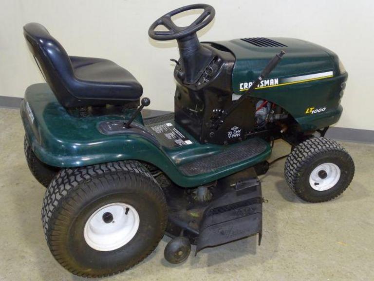 Auction Ohio | Craftsman LT1000 Mower