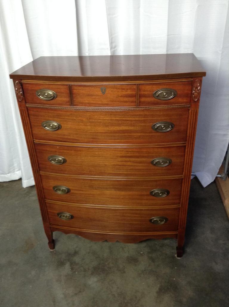 Auction Ohio Antique Highboy Dresser