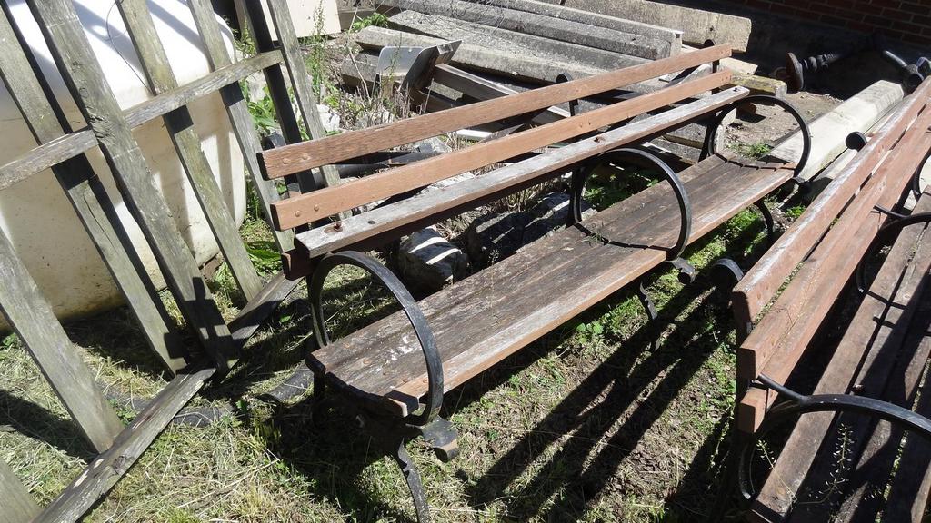 Vintage Park Bench