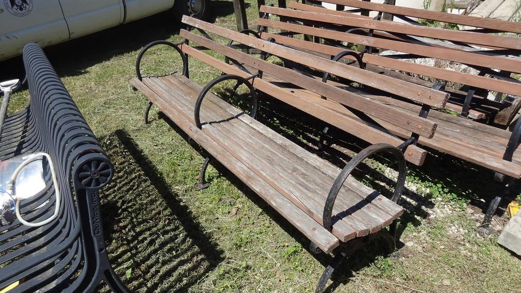 Vintage Park Bench