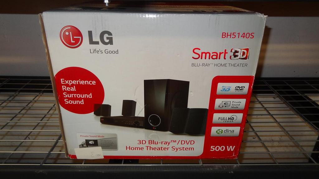 LG 3-D Blu- ray Home Theatre