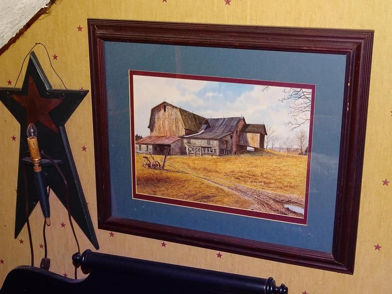 Auction Ohio Two Country Wall Hangings