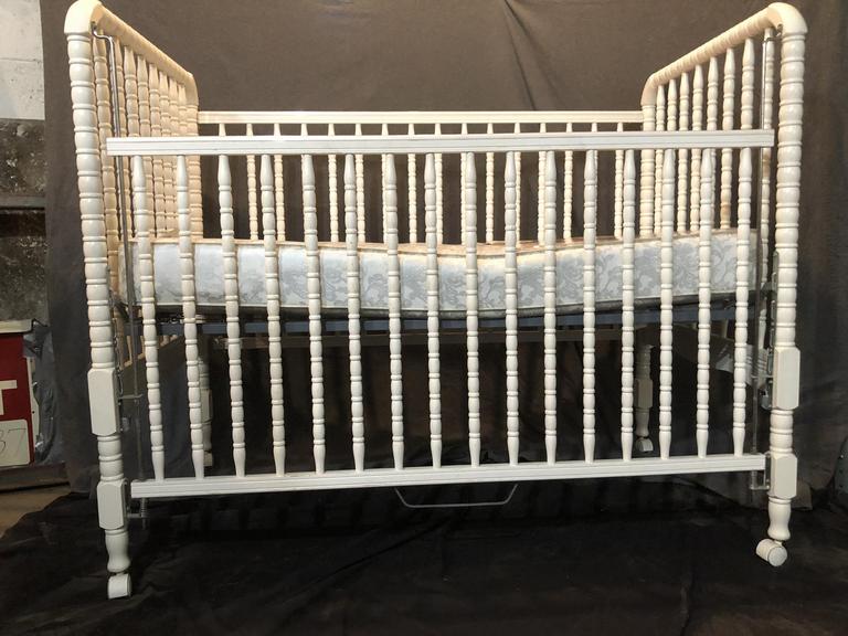 jenny lind drop side crib