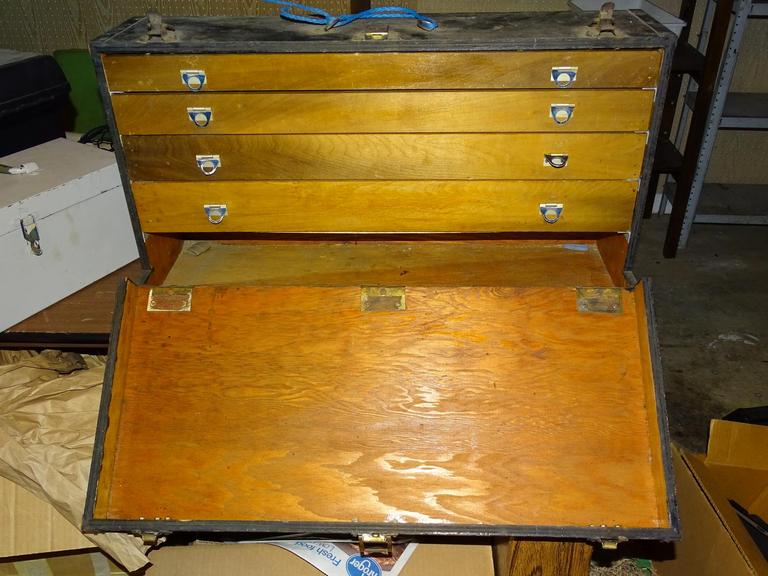 Auction Ohio Vintage Carpenter S Tool Box
