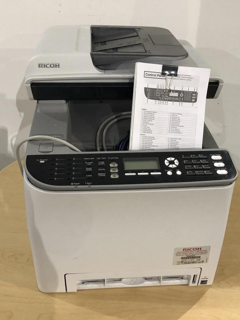 Auction Ohio High End Ricoh Aficio SP C242SF Printer