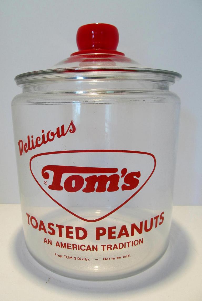 Auction Ohio Tom's Toasted Peanut Jar