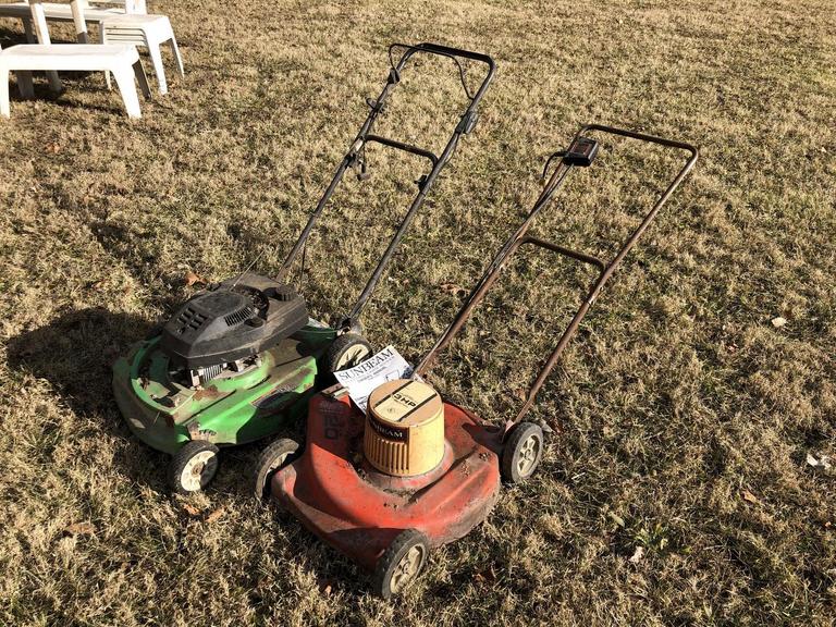 Sunbeam best sale electric mower