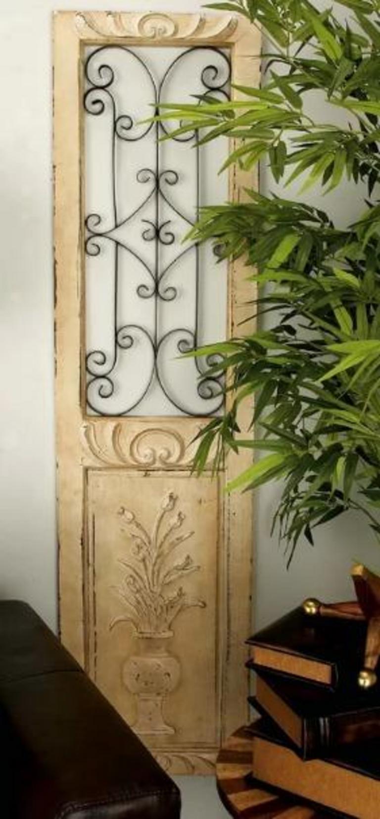 WOOD/METAL WALL DECOR