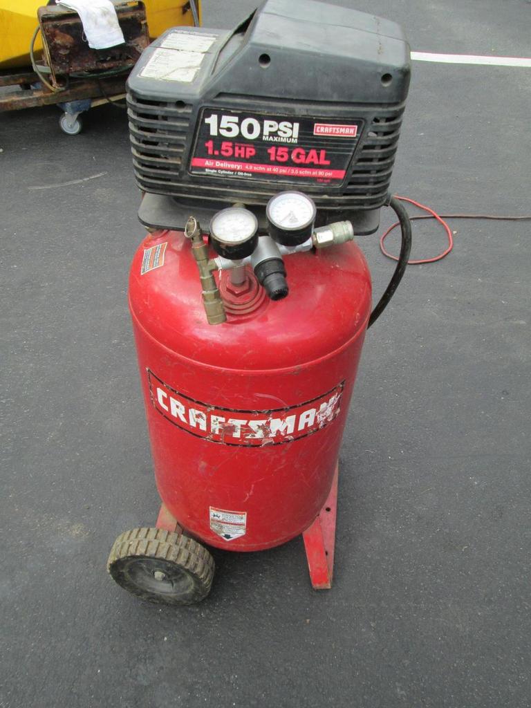 Auction Ohio  Craftsman Air compressor