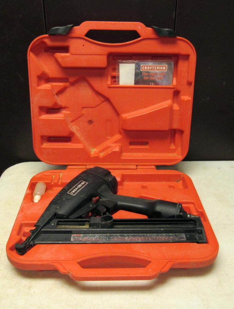 Auction Ohio Craftsman Finish Nailer