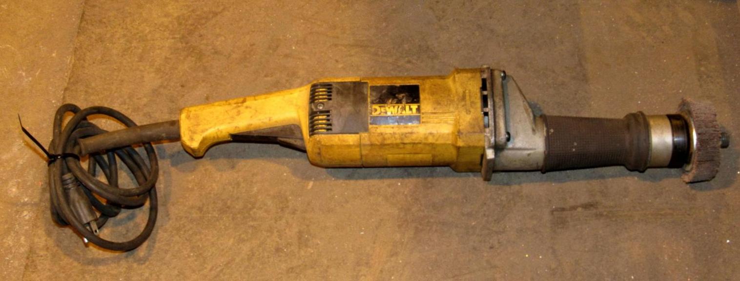 Auction Ohio Dewalt Straight Grinder