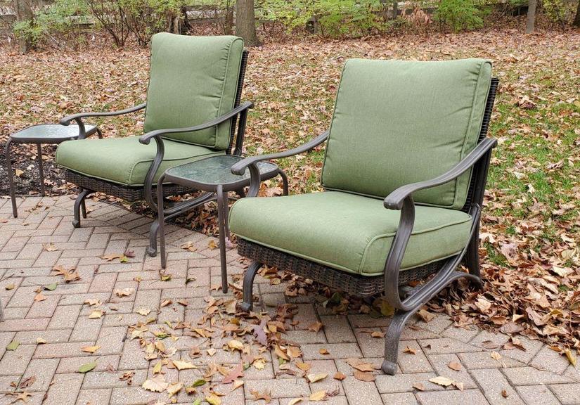 Hampton bay metal 2024 patio furniture