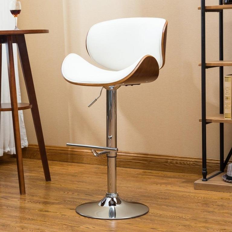 ADJUSTABLE SWIVEL BARSTOOL