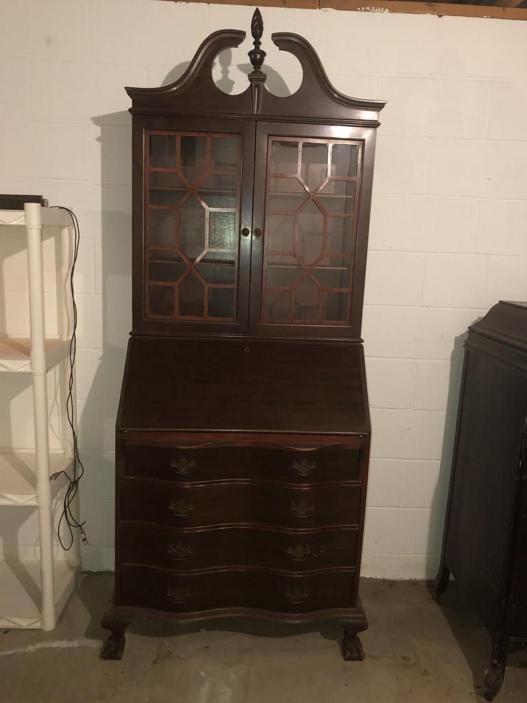 Auction Ohio Vintage Secretary Desk