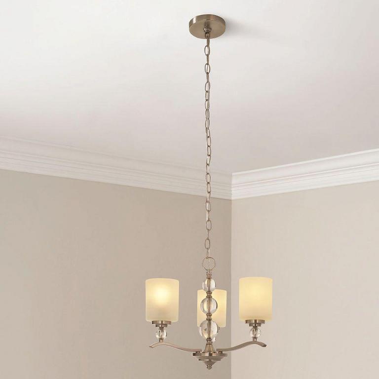 LAUREL HILL 3-LIGHT CHANDELIER
