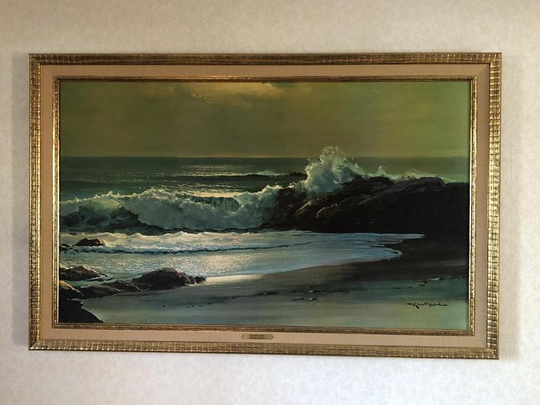 Robert wood golden surf outlet painting