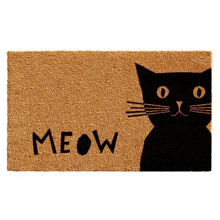 MEOW DOOR MAT 17X29