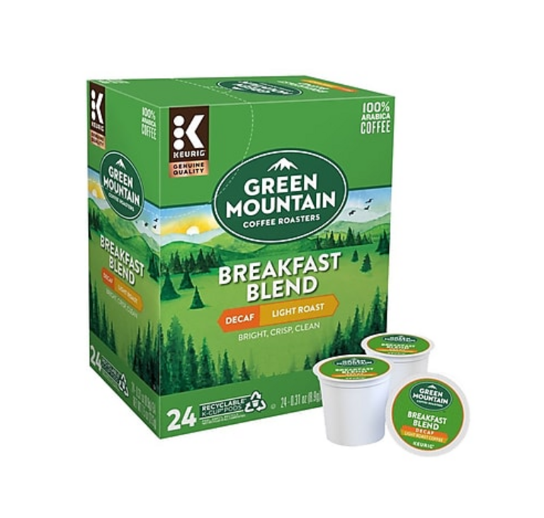 10-BOXES DECAF K-CUPS