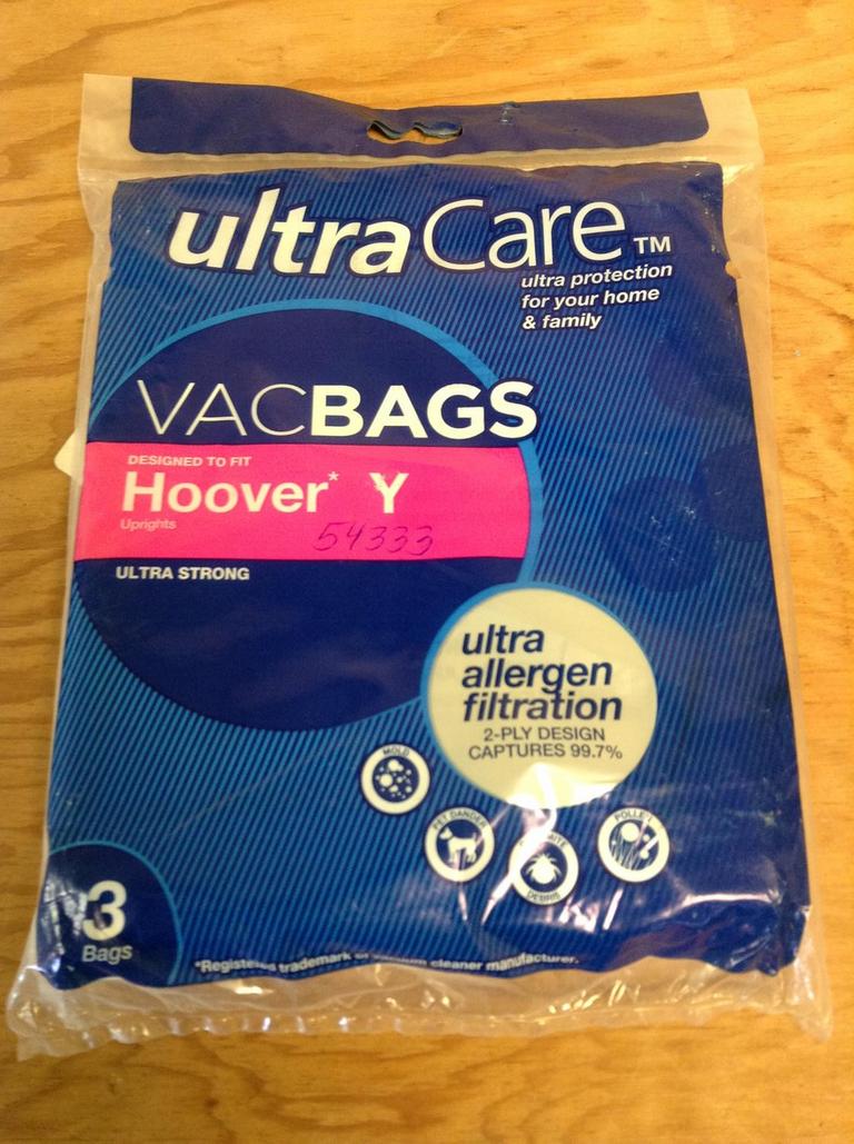 ULTRA CARE HOOVER Y BAGS