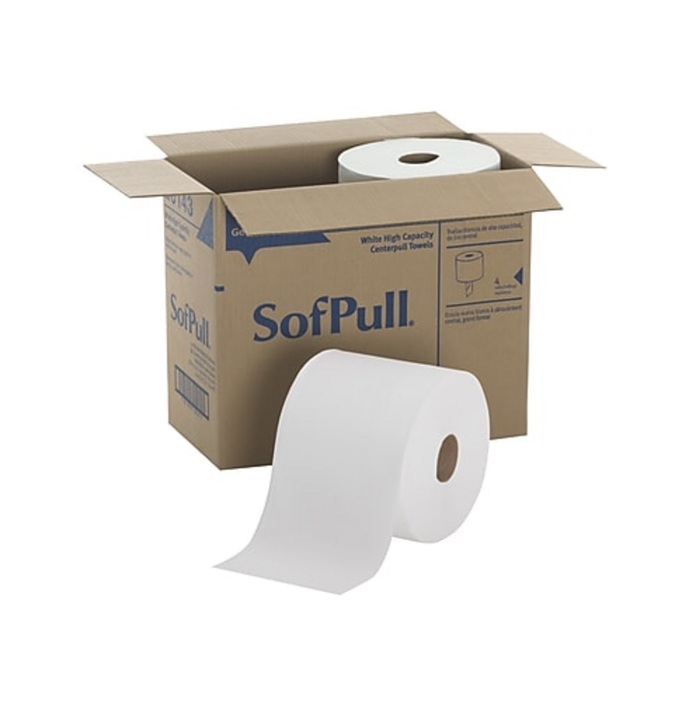 SOFPULL 4-ROLL PAPER TOWELS