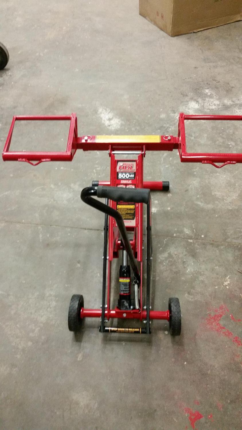 Mojack hdl 500 lawn mower lift new arrivals