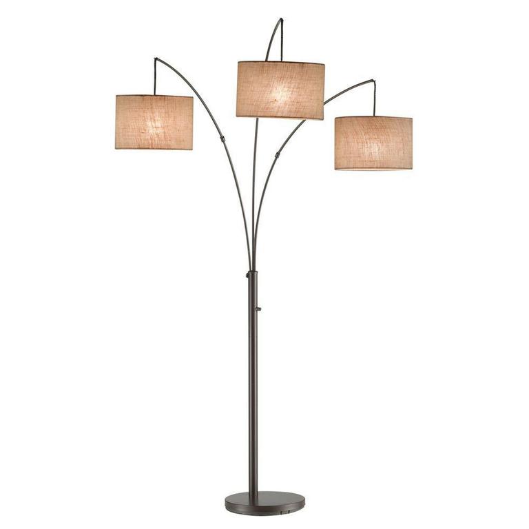ANTIQUE BRONZE ARC LAMP