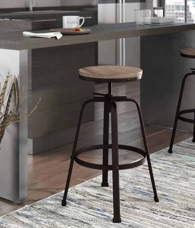 31" ADJUSTABLE BAR STOOL