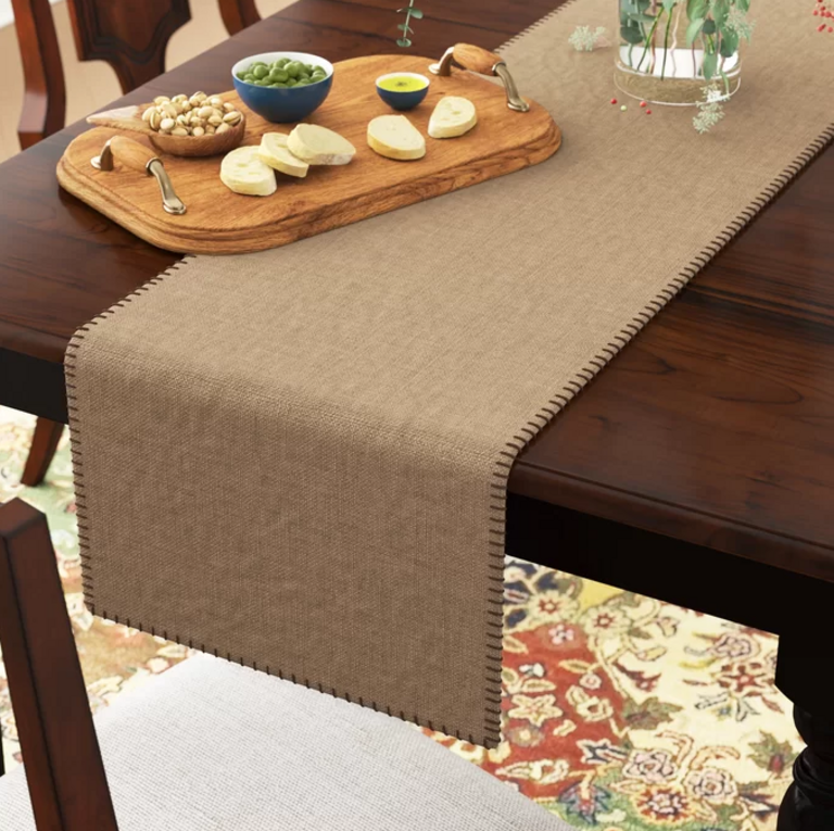 2-TAN TABLE RUNNERS