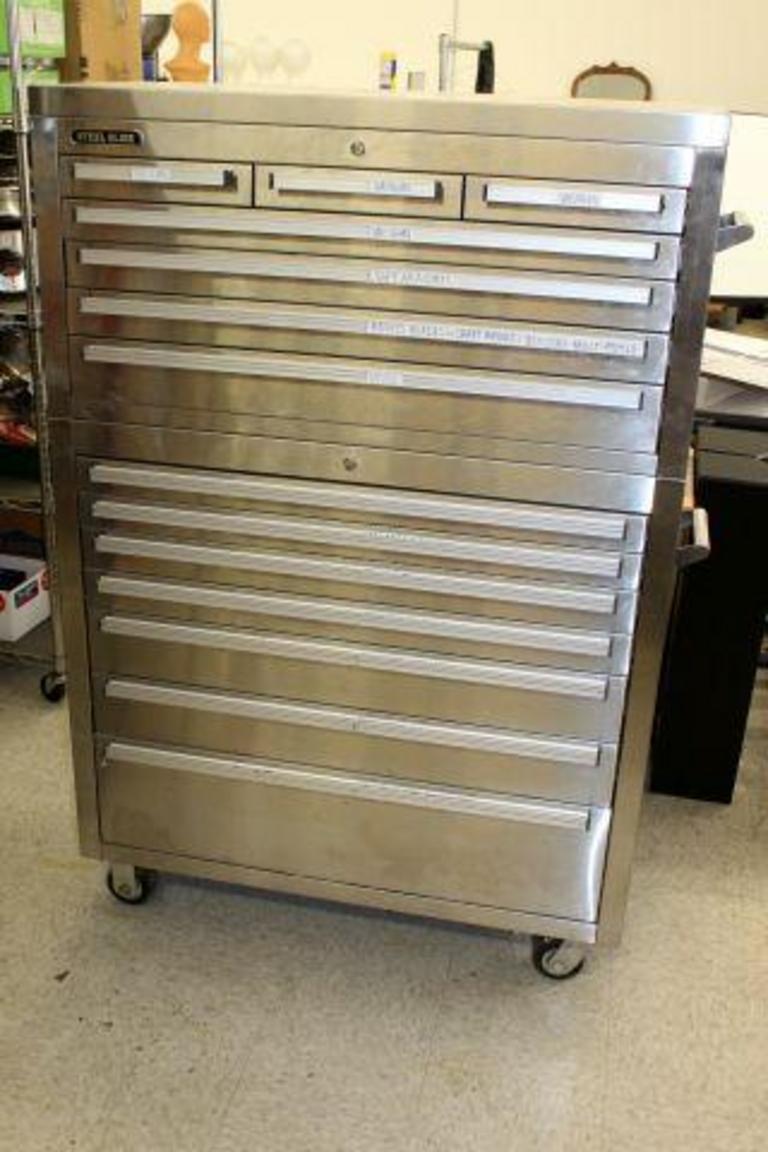 steel glide tool box 14 drawer - resisteaec