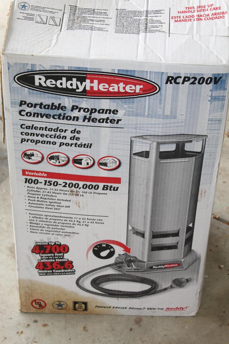 Auction Ohio | Reddy Propane Heater
