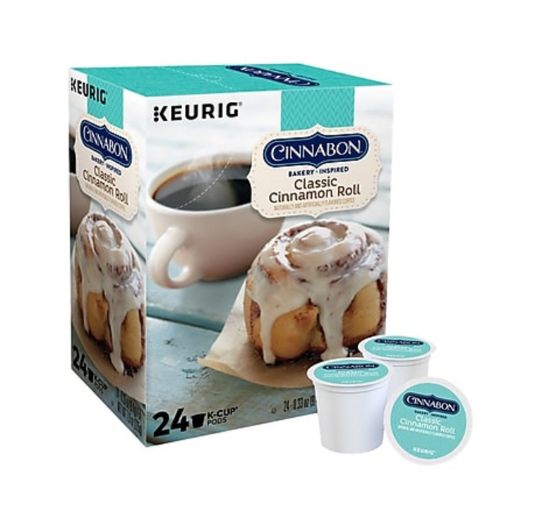 4-PK CINNABON CLASSIC K-CUPS