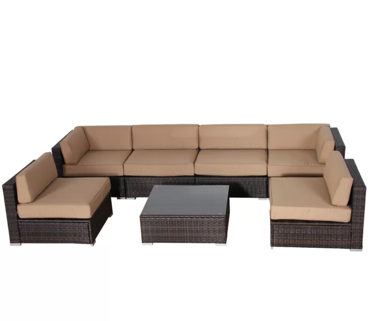 BEIGE OUTDOOR CUSHION COVERS